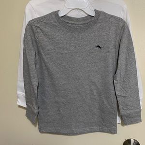 NWT Tommy Bahama brand boys long sleeve 2 pack shirt size 5/6